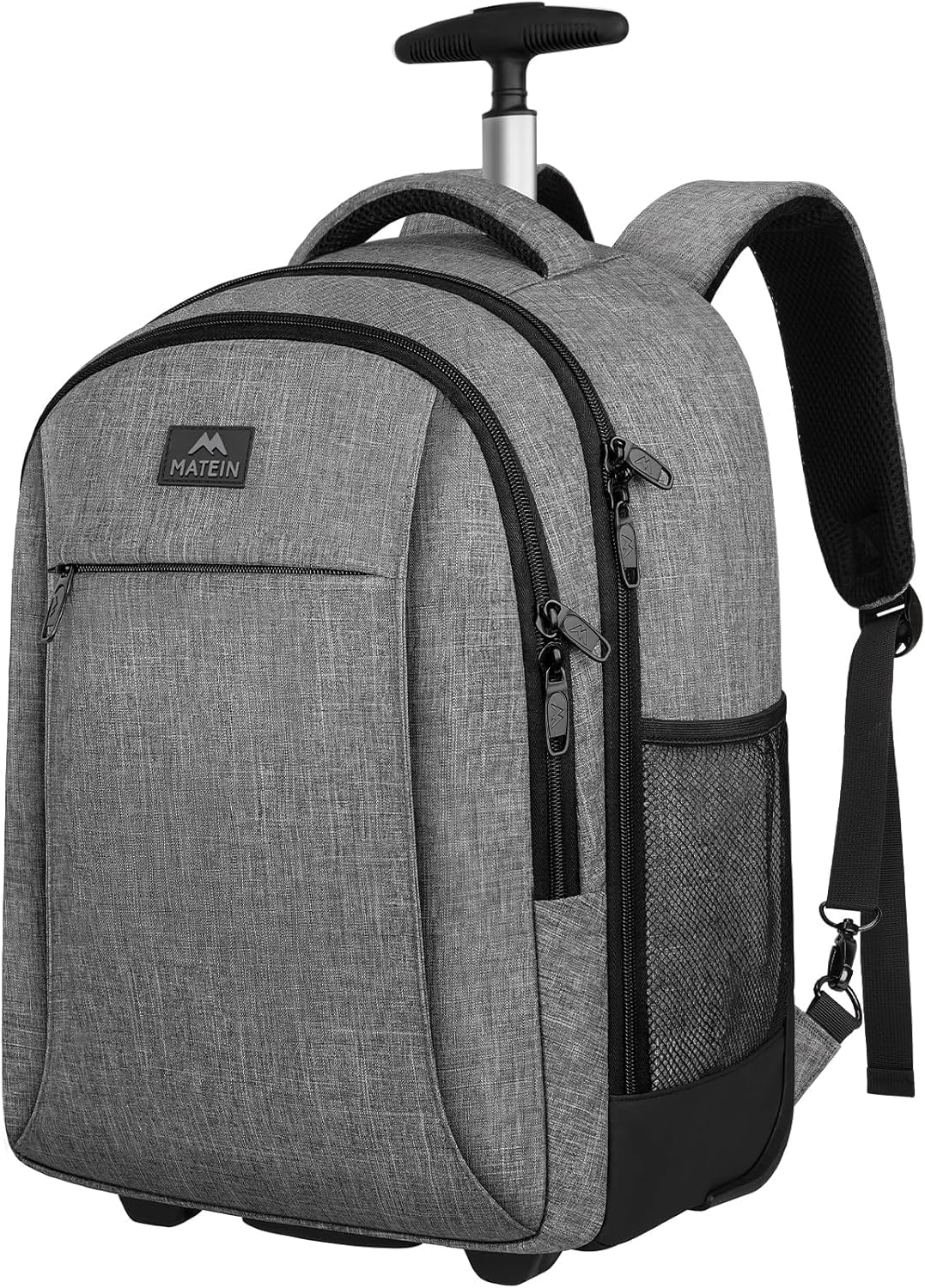 MATEIN Mochila Grande con Ruedas Adulto, Gris