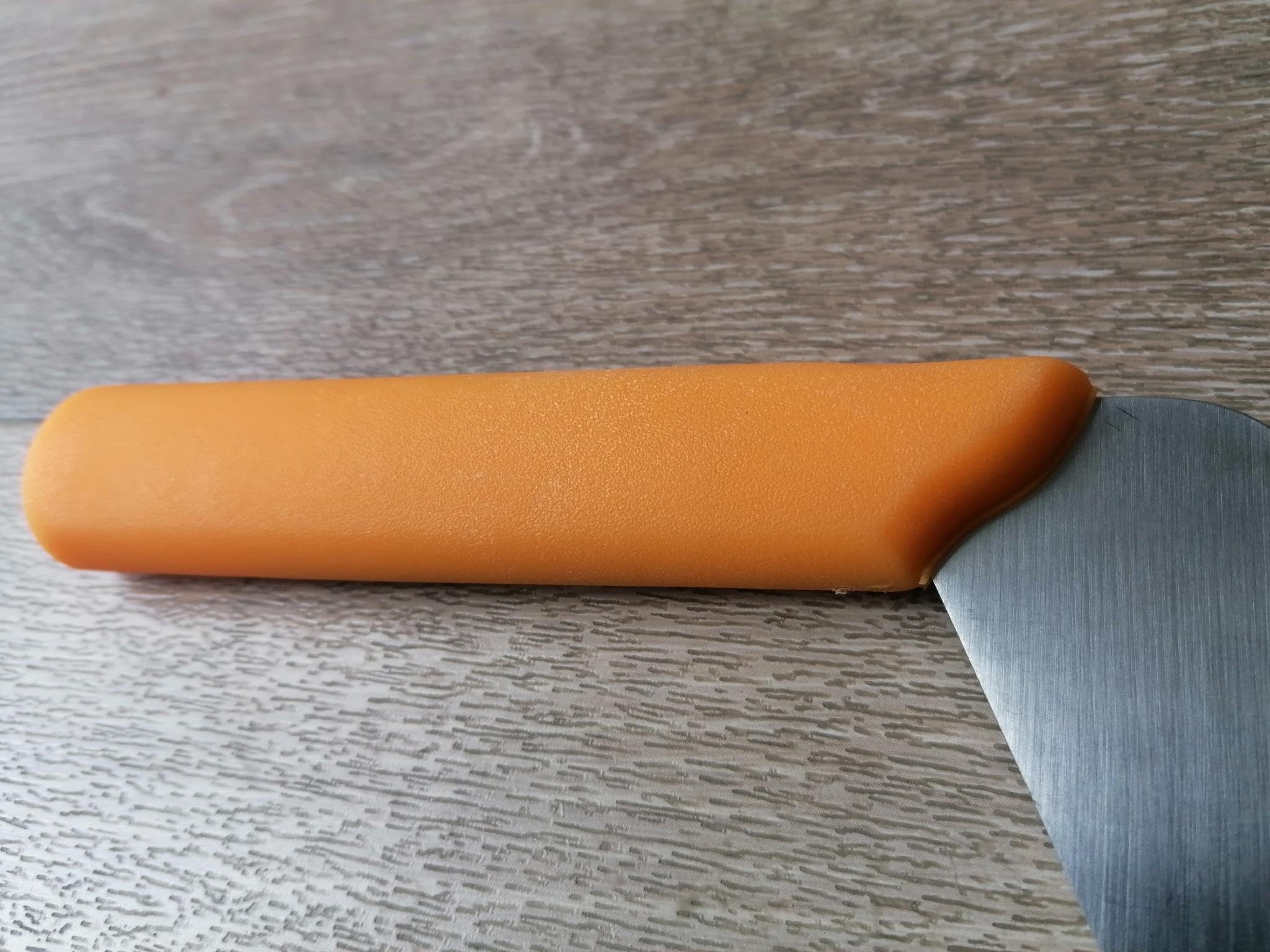 Giesser Johannes Messerfabrik - Made in Germany - Käsemesser Kullenschliff Doppelgriff, Gelb, 30 cm
