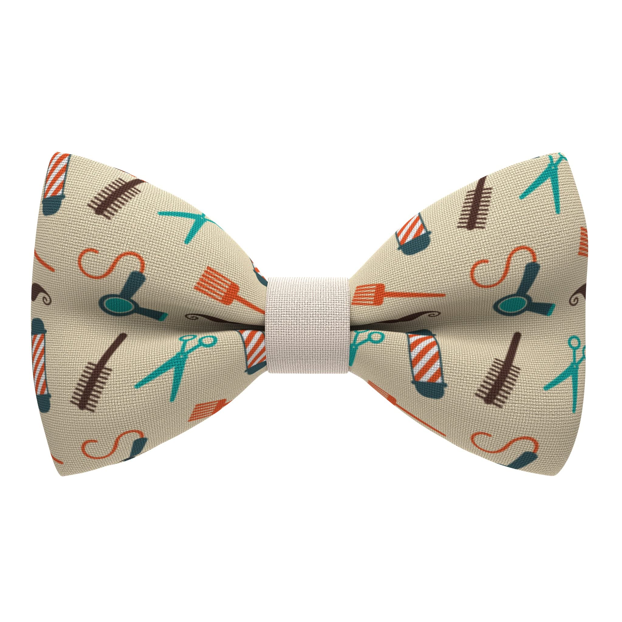 Bow Tie HousePatterned bow ties for adults & children pre-tied patterns blue-peach colors unisex shape