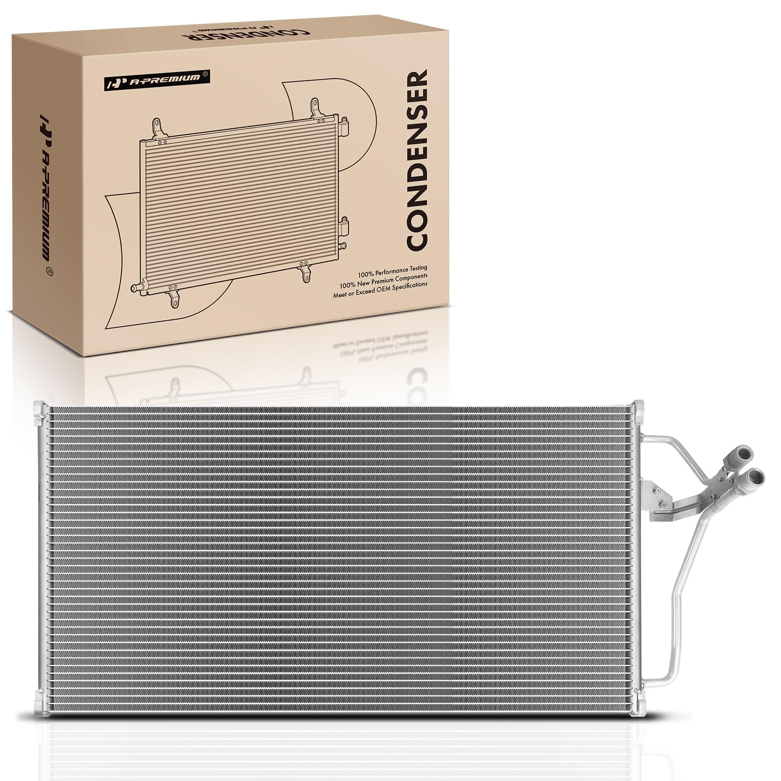 A/C Condenser Replacement For 1993-1999 Oldsmobile 88, Buick LeSabre & More GM Models - View #3