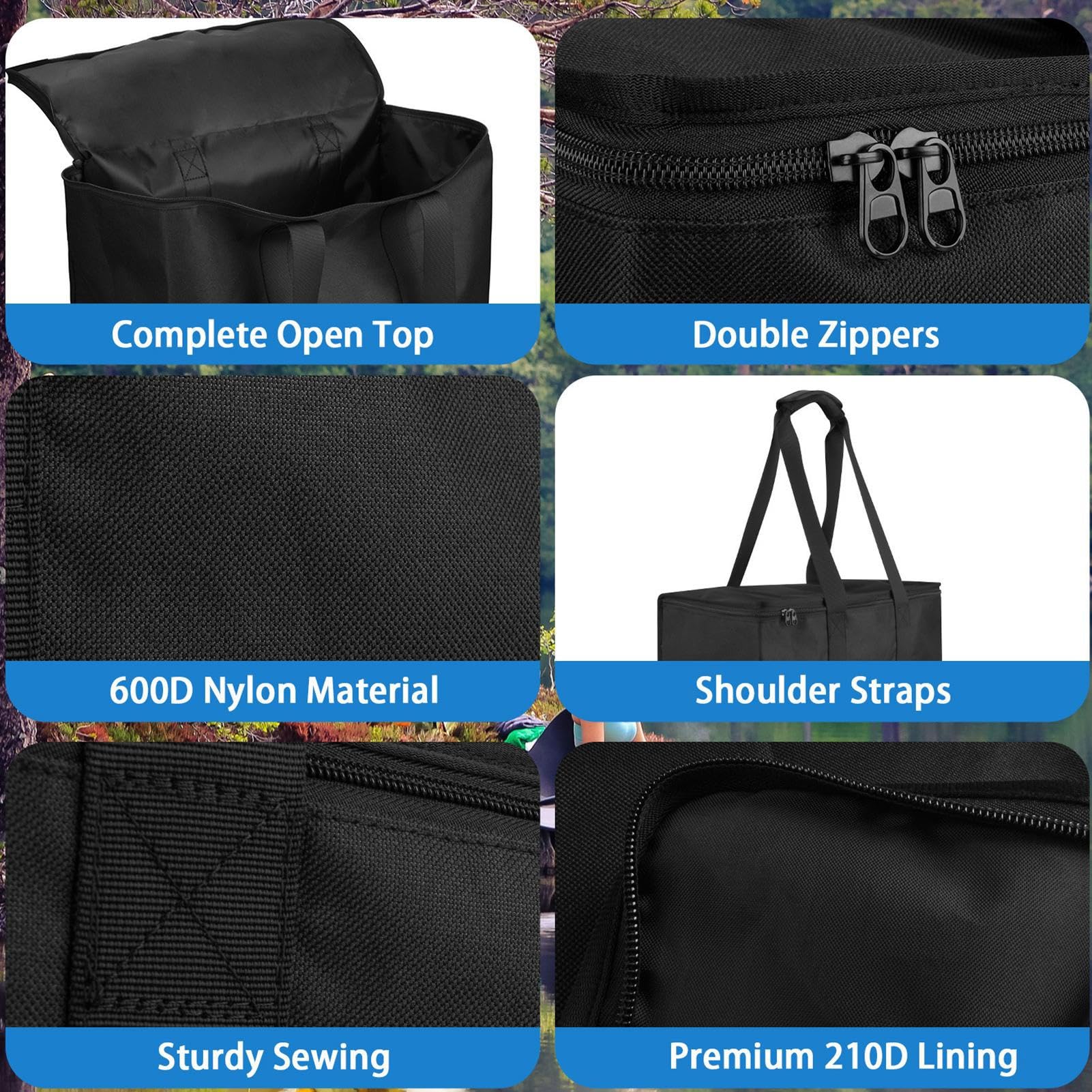 Materasso gonfiabile Bag di trasporto, borsa da viaggio per materassi - Borsa per materasso pieghevole in nylon a prova di polvere | Duffel pieghevole multiuso, da viaggio resistente alla lacrime per