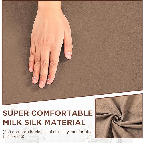 Miniatura 3 de Weysat Funda elástica para sofá esquinero, protector de muebles para sala de estar, funda de sofá reclinable seccional, sofá reclinable en forma de