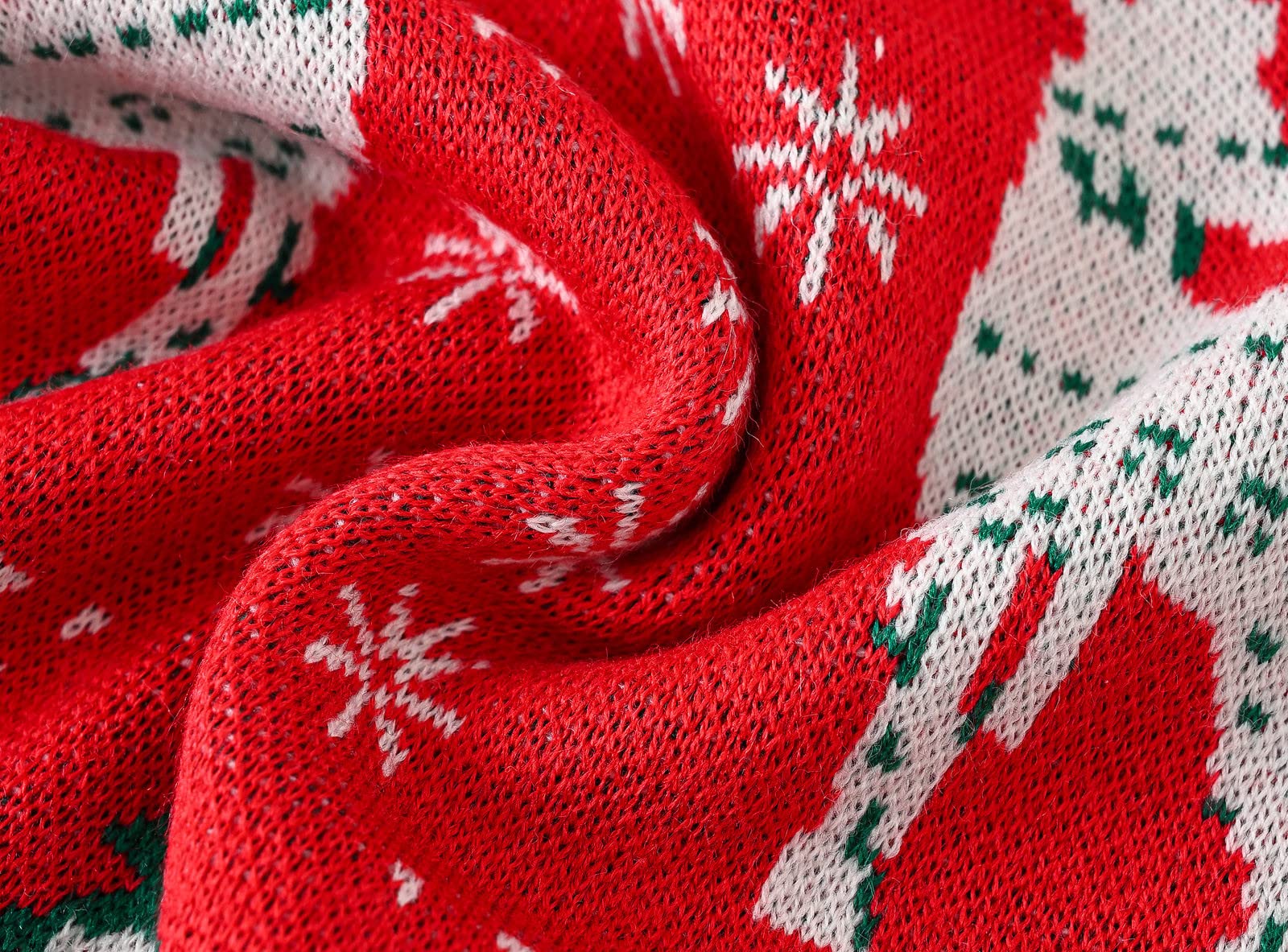 Generisch Pull en tricot chaud pour bébé et enfant - Motif de Noël - Pour les loisirs