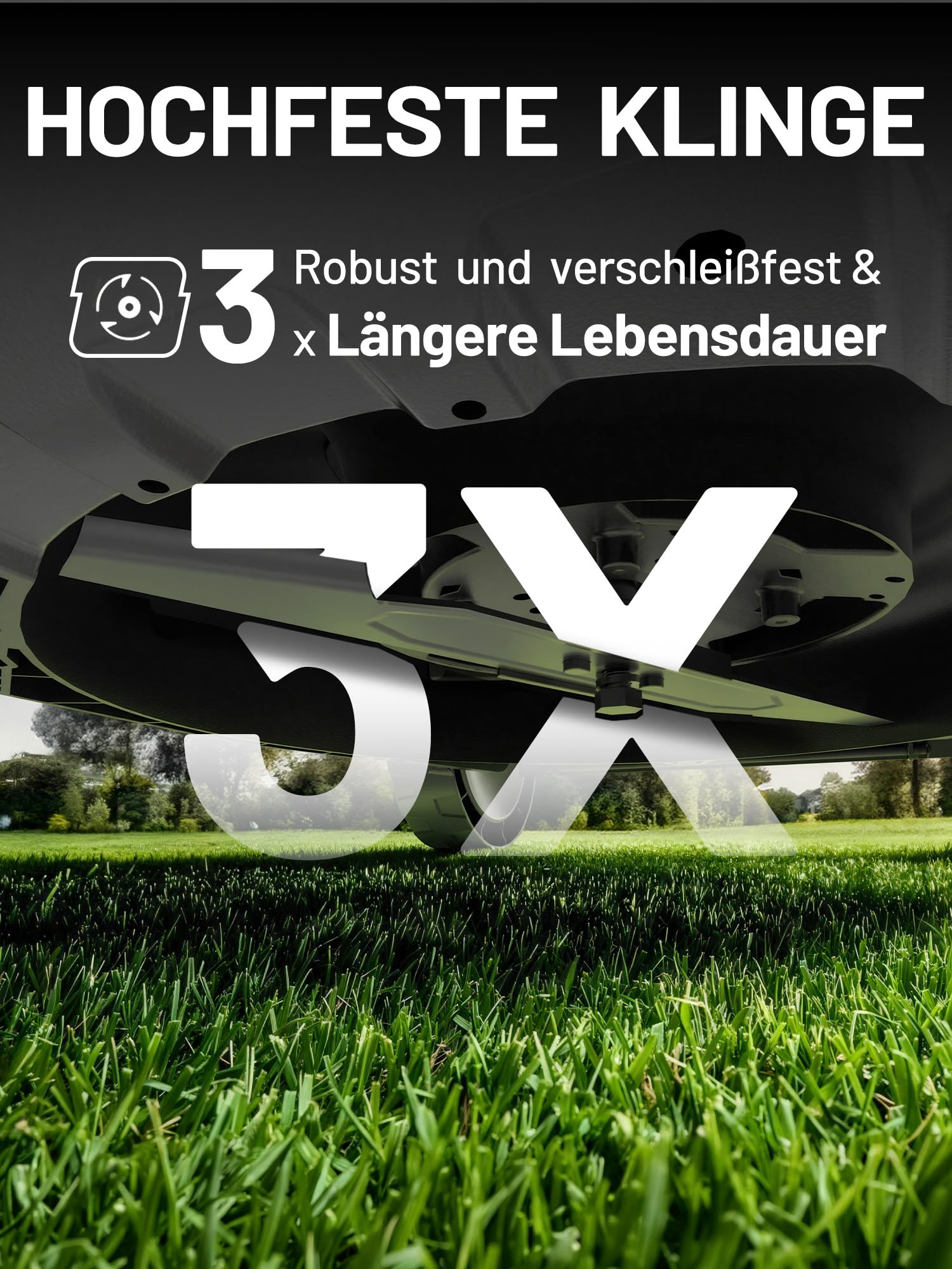 Litheli Akku Rasenmäher, 2 x 20V, 38cm Schnittbreite, Brushless, bis 300 m², 40L Fangkorb, 25-75 mm Schnitthöhe, Rasenmäher Akku inkl. 2 x 4,0 Ah Akkus