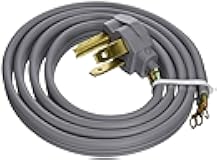 GE WX09X10004 Genuine OEM Power Cord (Grey) for GE Dryers
