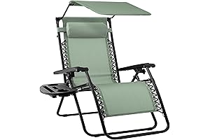 Best Choice Products Folding Zero Gravity Outdoor Recliner