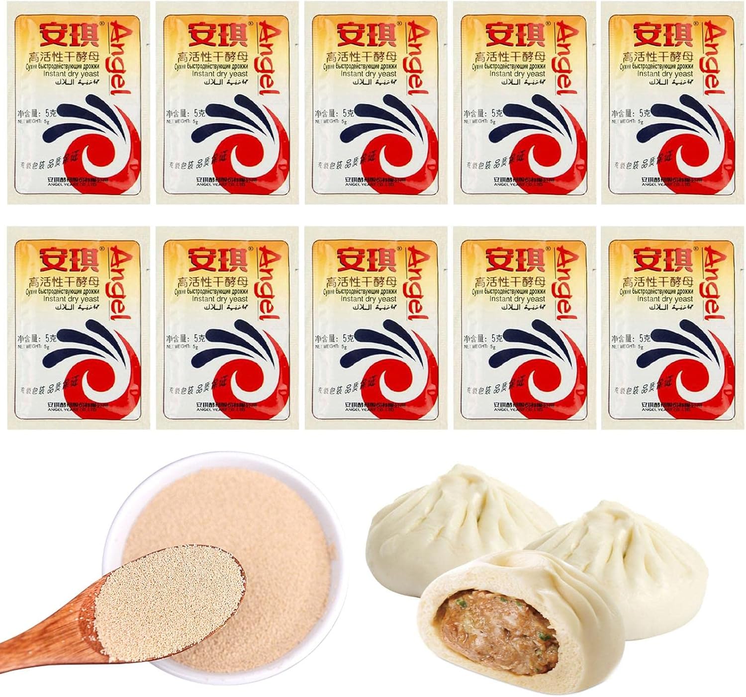 Instant Dry Yeast Fast Fermentation Yeast for Baking Shop, Kitchen