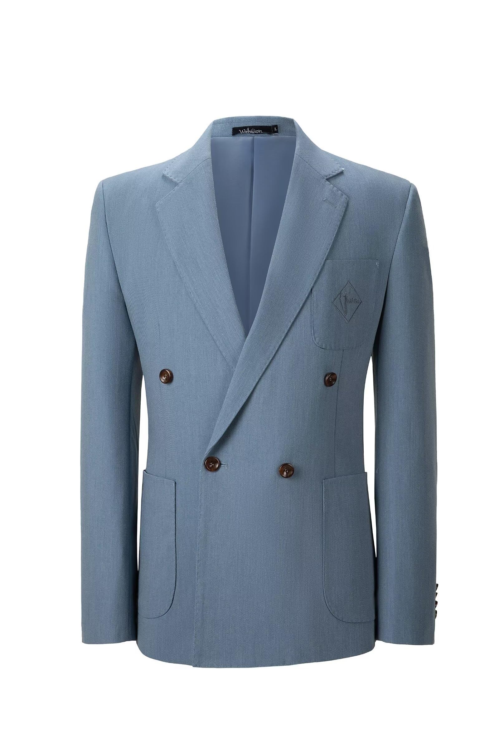 Casual Blazer Mens Double Breasted Sport Coat AIBUYTAMens Suit