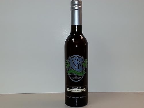 VSOP Vinagre balsámico blanco envejecido de pomelo de Módena (12.7fl oz  12.68 oz)