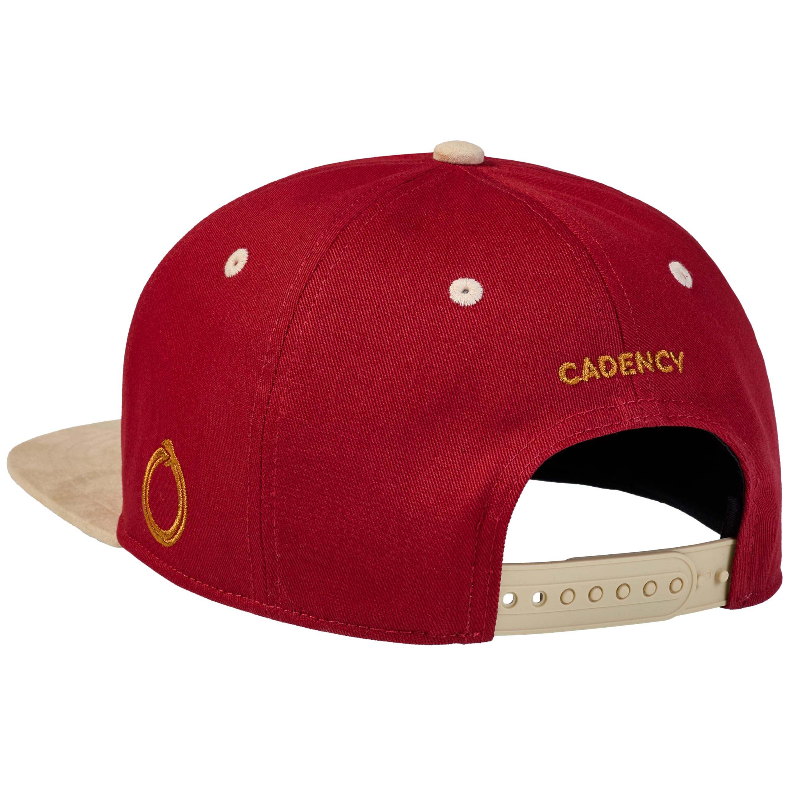 Cadency Gorra de béisbol para Hombre, Gorra de béisbol de Serpiente, Visera Recta, 100% algodón, Duradera, Mujer, Unisex, Color Rojo óxido, tamaño Ajustable