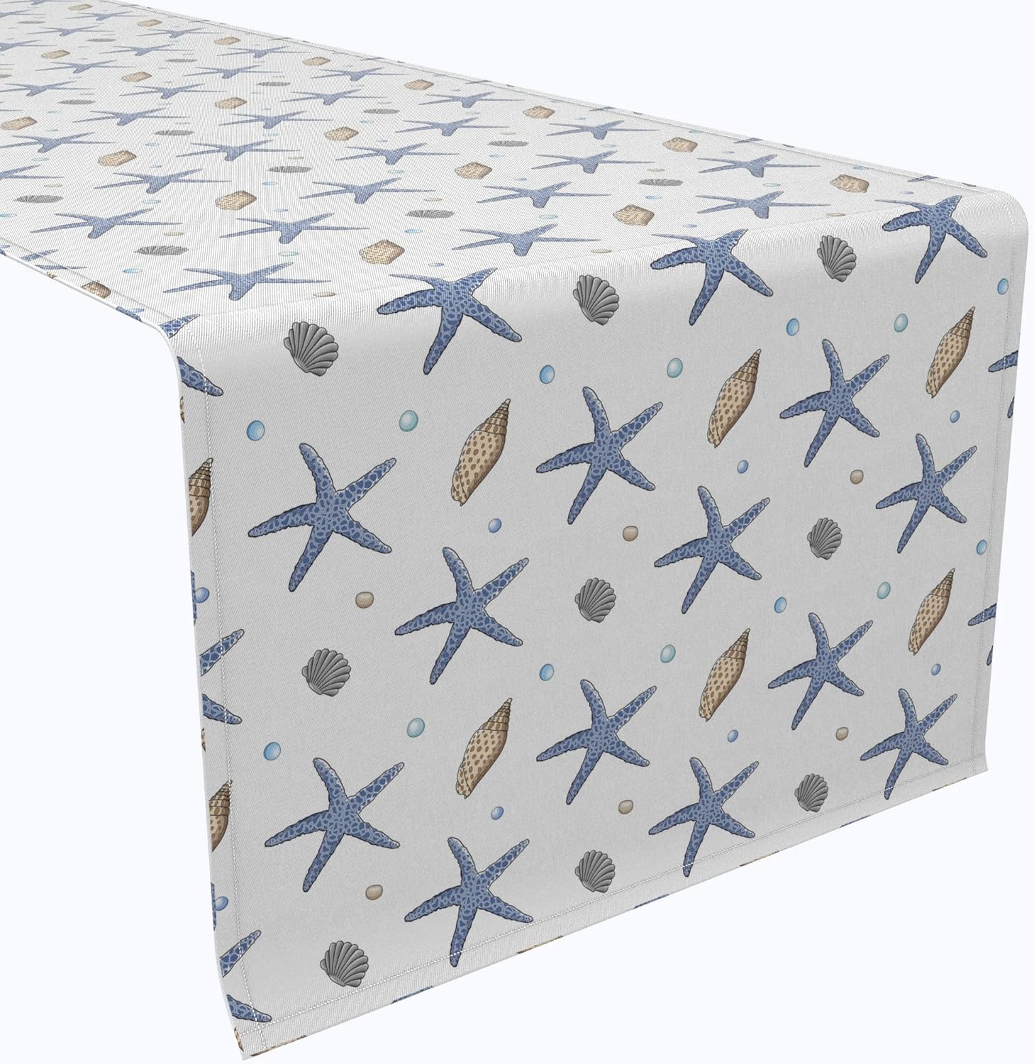 Fabric Textile Products, Inc. Table Runner, 100% Cotton, 16x108, Seashore Decoration