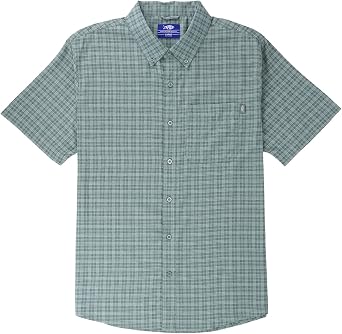 AFTCO Dorsal Short Sleeve Button Down Shirt