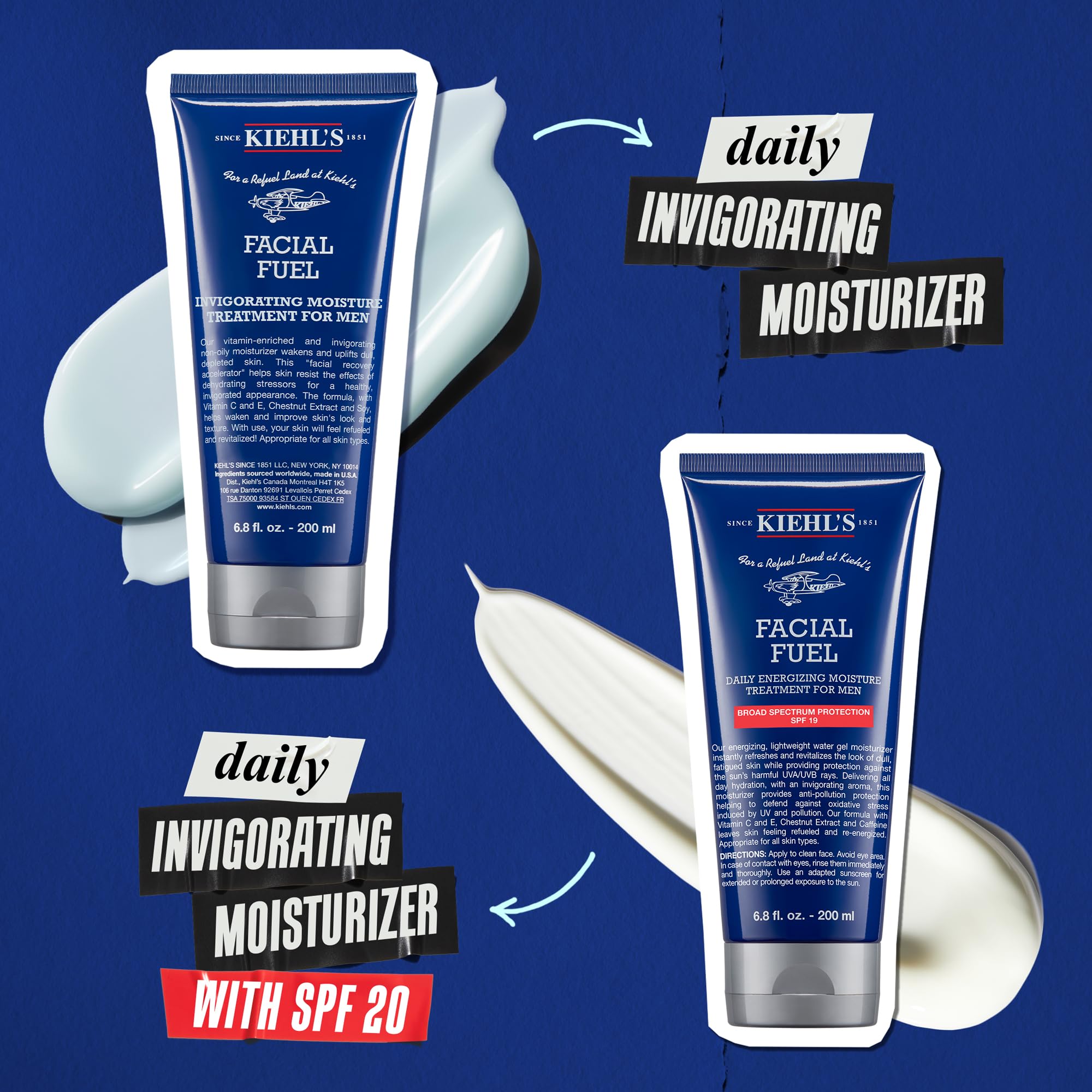 未開封　KIEHL'S FACIAL FUEL 200ml Kiehl's Facial Fuel Energizing Moisture Treatment for Men, 200 ml