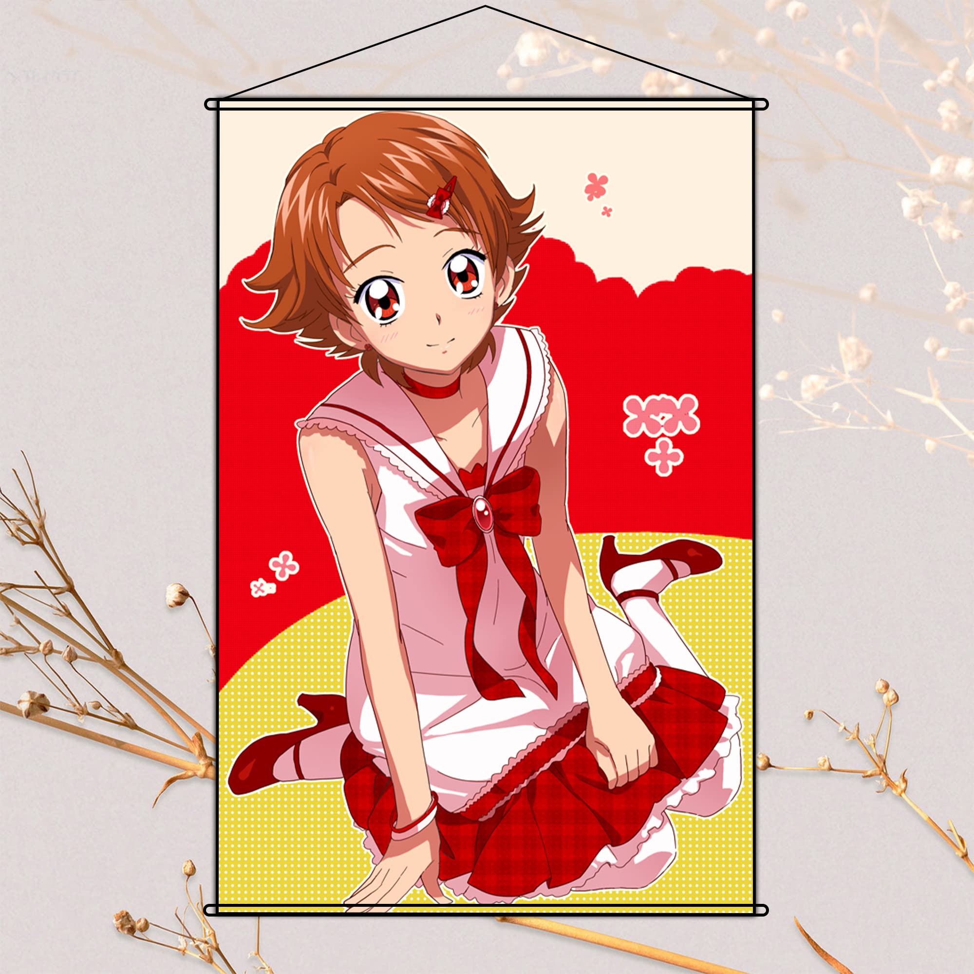 Amazon.co.jp: プレイクラブタペストリー プリキュアシリーズ 夏木りん アニメ 掛ける絵 巻物 軸物 可愛 二次元 壁掛け装飾 人気  ポスター おしゃれ 壁掛け アニメ周辺 カスタム可能約70cm X100cm : おもちゃ