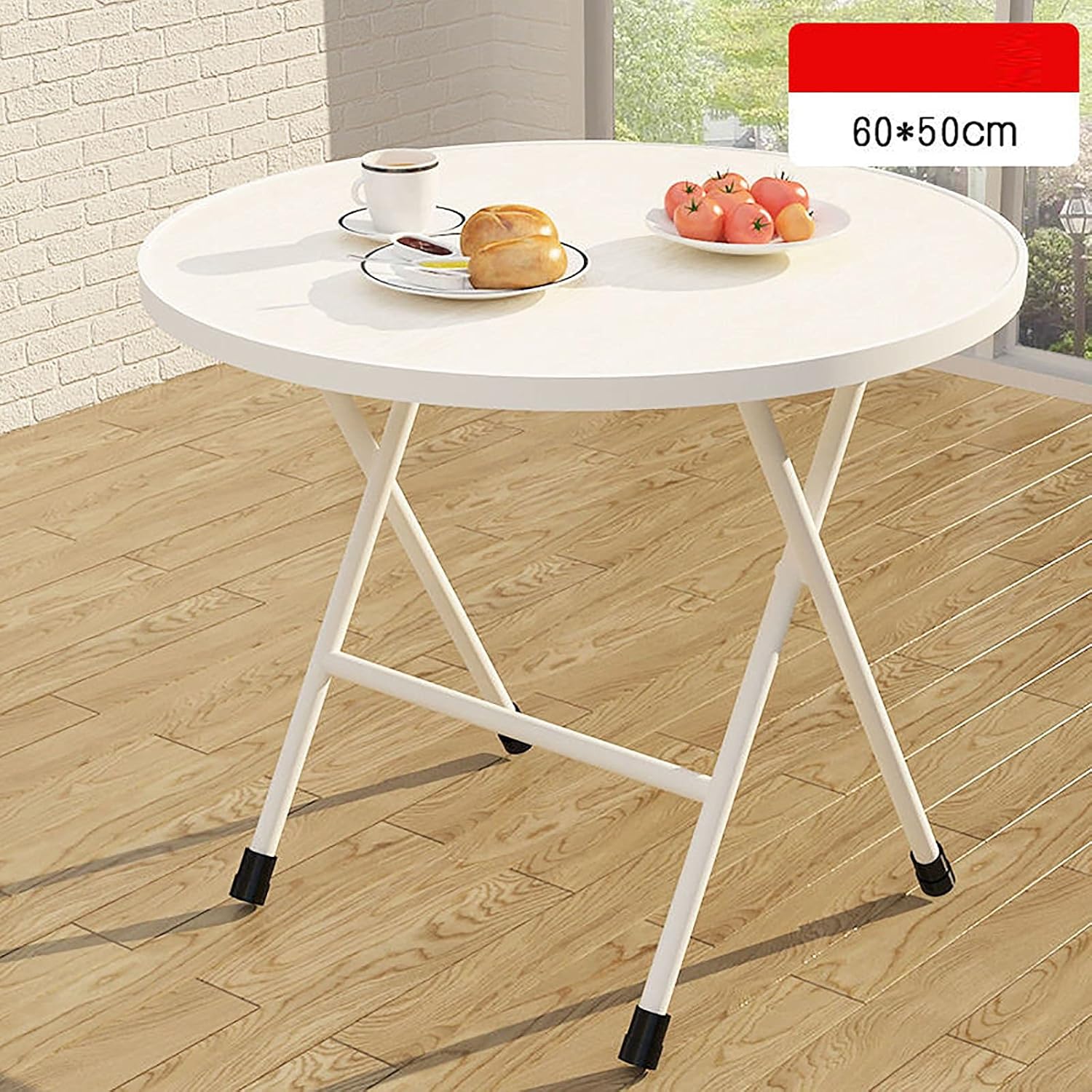 SH-tables Folding Table, Home Small Dining Table/Coffee Table/Leisure Table/Negotiation Table, Outdoor Convenient Camping Table, 3 Colors (Color : C)