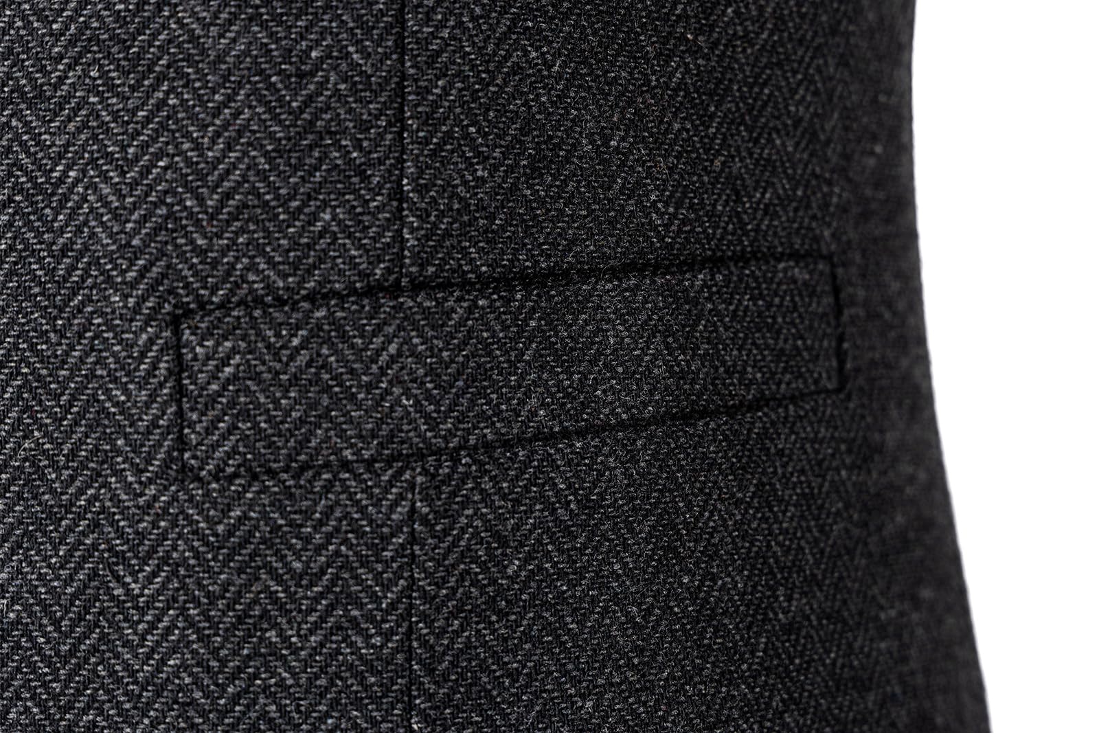 Solovedress Męska kamizelka do garnituru w stylu vintage, z wełny, regularny krój, kamizelka, garnitur, kamizelka na wesele