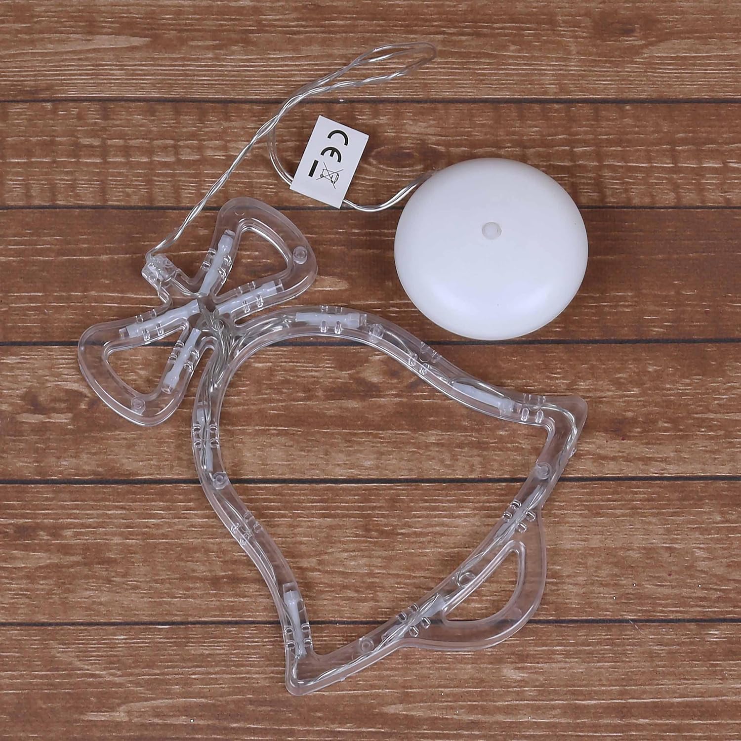 Window Decoration, Christmas Bell with Suction Cup 19 cm