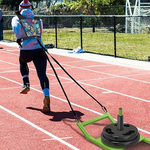 Miniatura 5 de Kipika Sled Harness - Weight Pulling Trainer for Fitness and Sports - Adjustable, Comfortable, and Durable - Versatile for Sled Pulling, Tire