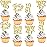 30PCS Straight Outta 1981 Cupcake Toppers Gold Glitter Forty Five Happy 45th Birthday Cupcake Picks Cheers to 45 Years Cake Decorations for 45th Birthday Anniversary Party Decoration Supplies