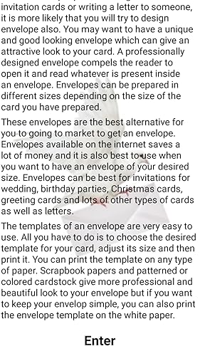 Envelopes Templates