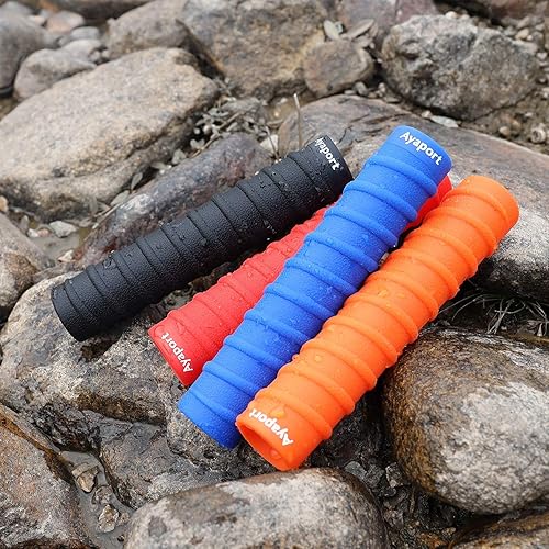 Miniatura 5 de Ayaport Empuñaduras de remo para kayak, envolturas de silicona antideslizantes para prevención de ampollas, accesorios de kayak para remos