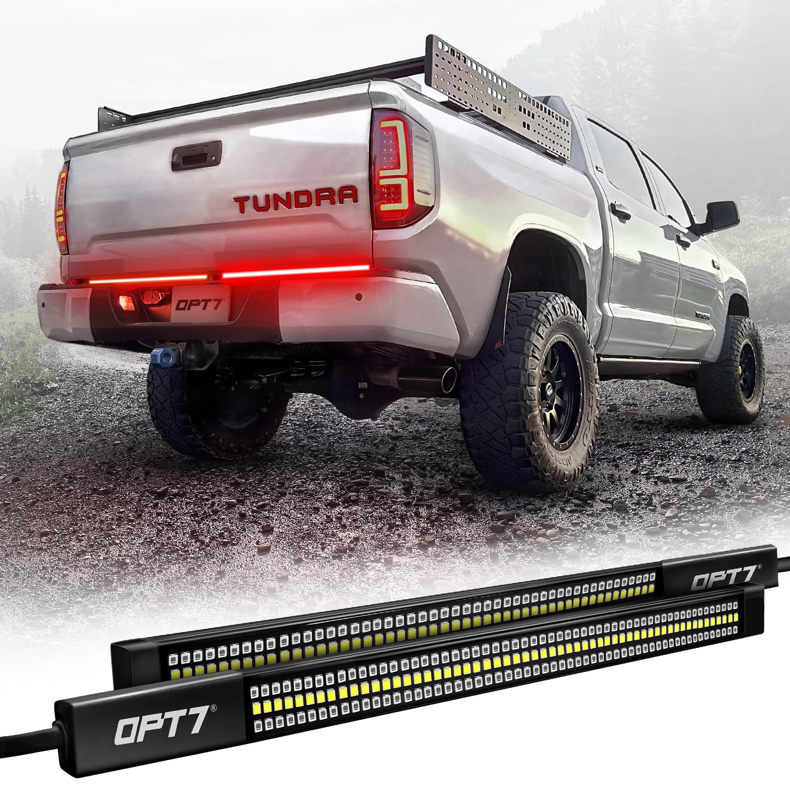 ぶるーらいと Amazon.com: OPT7 Redline Parlux Triple Row LED Tailgate