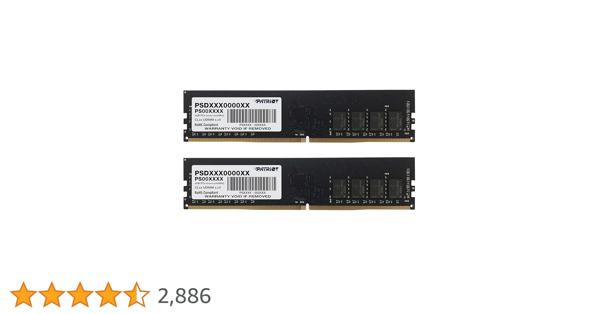 新品・未開封★PATRIOT DDR4-2666MHz 16GB（8GB×2枚） Amazon | Patriot Memory DDR4 2666MHz PC4-21300 16GBキット (2