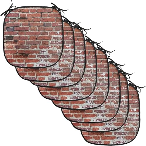 Miniatura 104 de Lunarable Cojín retro para silla, mujer con cabello, letrero de victoria con burbujas de discurso, inspirado en arte pop, acolchado de asiento para