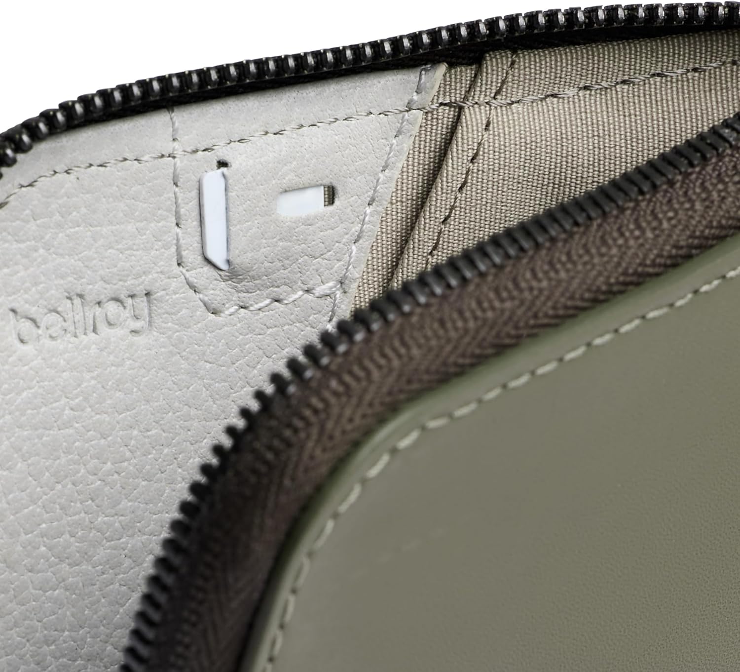 Bellroy Card Pocket (Small Leather Zipper Card Holder Wallet, Holds 4-15 Cards, Coin Pouch, Folded Note Storage)