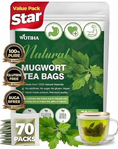 Miniatura 8 de WOTIHA 60 bolsas de té de raíz de diente de león de primera calidad, 100% tostado natural, apoya la salud del hígado y los riñones, la digestión y