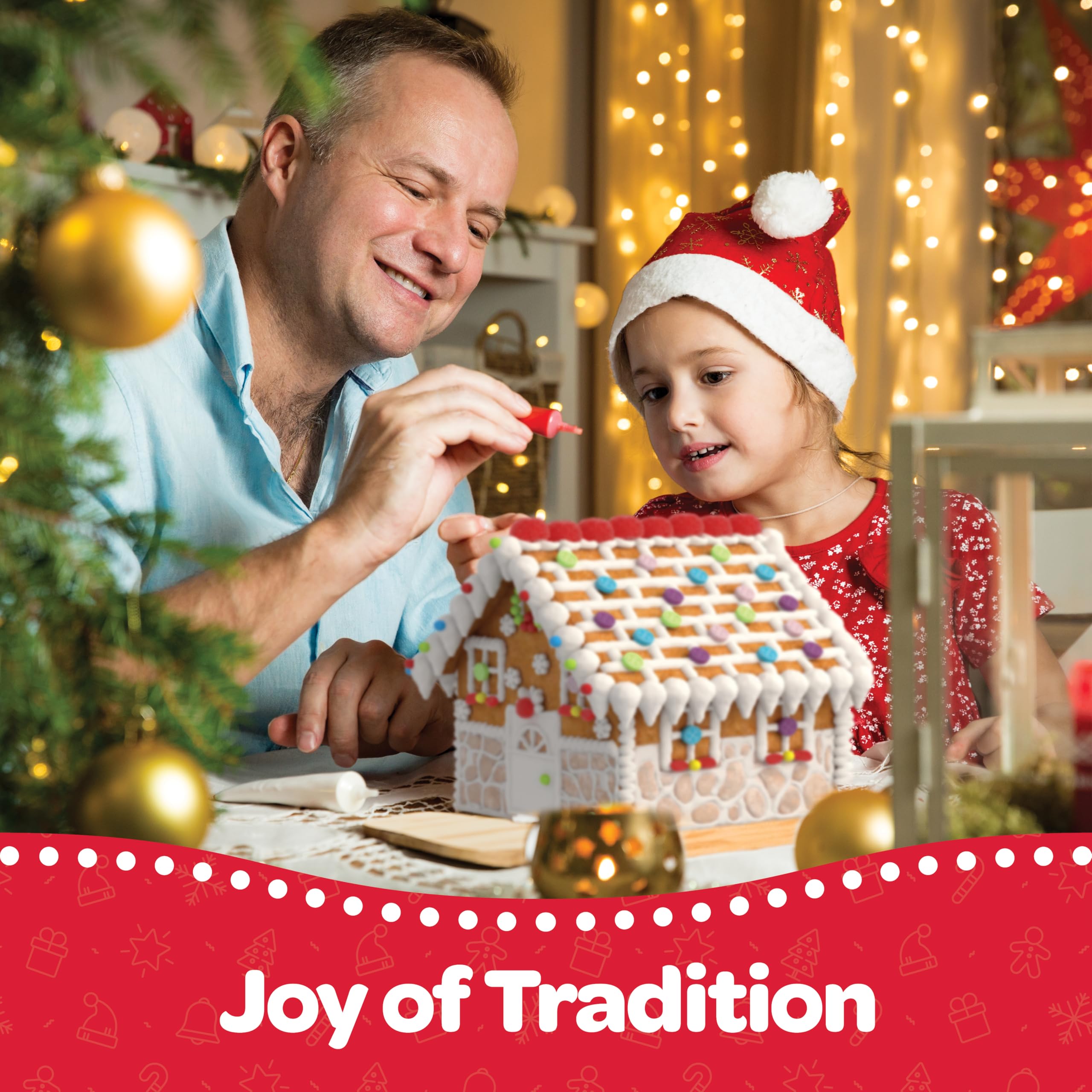 Snapklik.com : Gingerbread House Kit, BIG Gingerbread House, Holiday ...