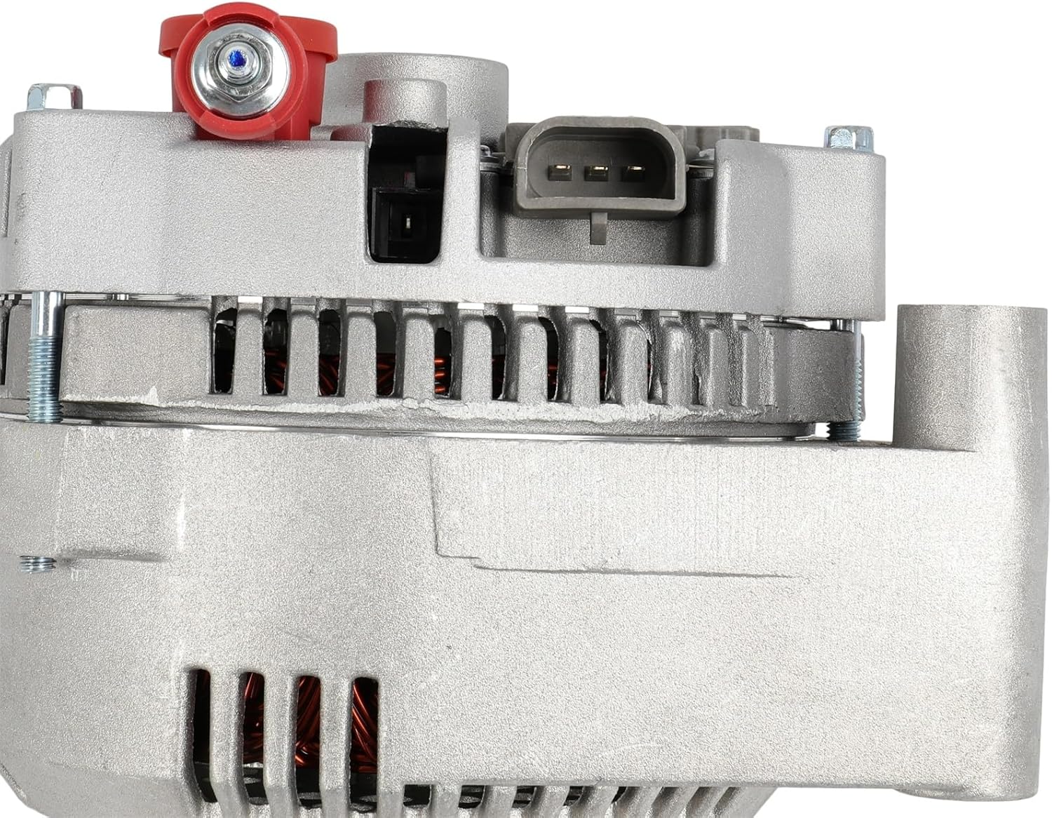 SCITOO Alternator Fits for Ford for Taurus 3.8L 1990-1993,for Ford for Windstar 3.8L 1995,for Lincoln for Continental 3.8L 91-94,for Mercury for Sable 3.8L 90-93 12V 130Amp High-output CW S6 7752N