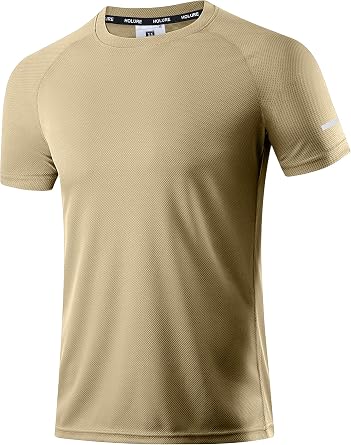 Holure Mens High-Performance Quick-Dry T-Shirts,1/3/5 Pack Moisture Wicking Workout Tee,Breathable Short Sleeve Activewear