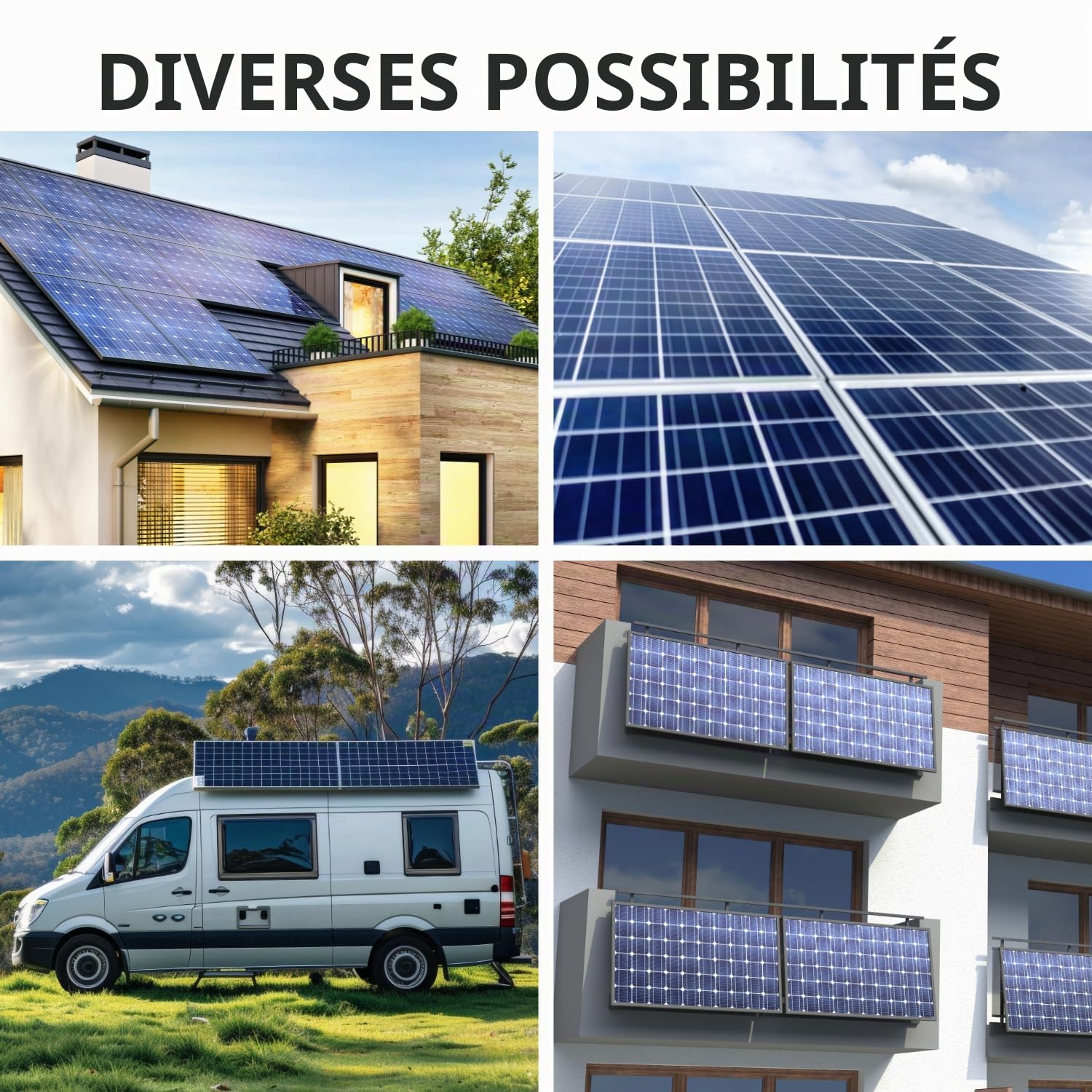 deleyCON 100m Câble Solaire 6mm² - Câble Photovoltaïque pour Installations PV - Résistant aux UV Sans Halogène pour 1kV AC 1,5kV DC - Idéal pour la Pose Fixe et Contacts Enfichables PV - Noir