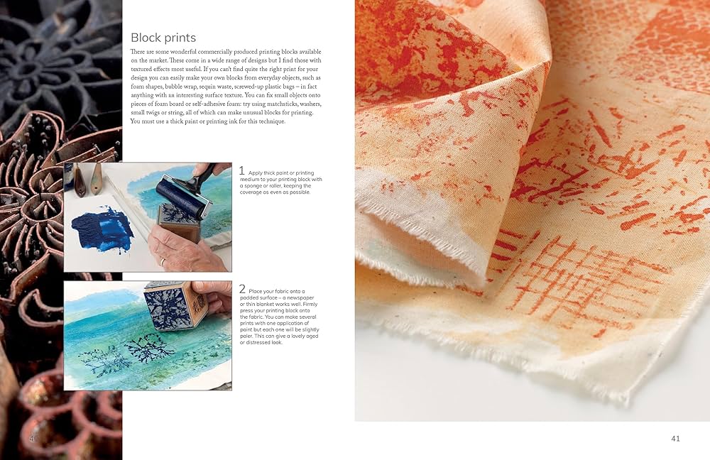 アート・デザイン・音楽 Textile Artist: Layer, Paint and Stitch Amazon.com: Layer, Paint and Stitch: Create textile art with