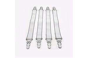 Fresh Ideas Bed Sheet Straps - The Ultimate Solution for Wrinkle-Free Nights