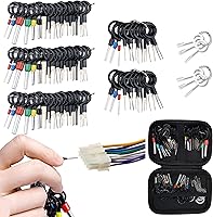 Vista 8 de Kit de herramientas de extracción de terminales de 41 piezas, herramienta de desenganche de pines, herramienta de extracción de pines, kit