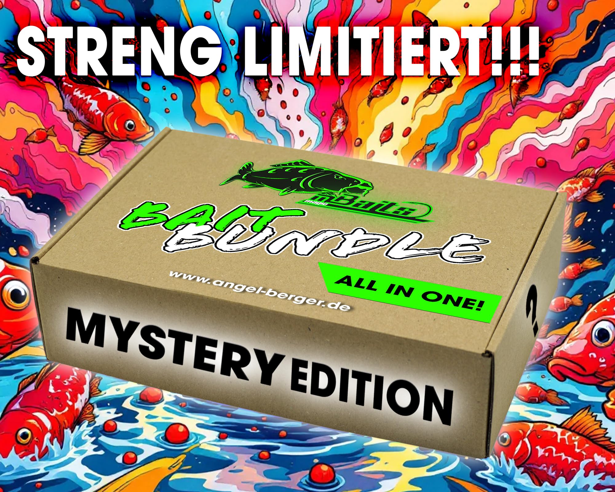 Angel-Berger Magic Baits Mystery Edition Feeder Surprise Lot de