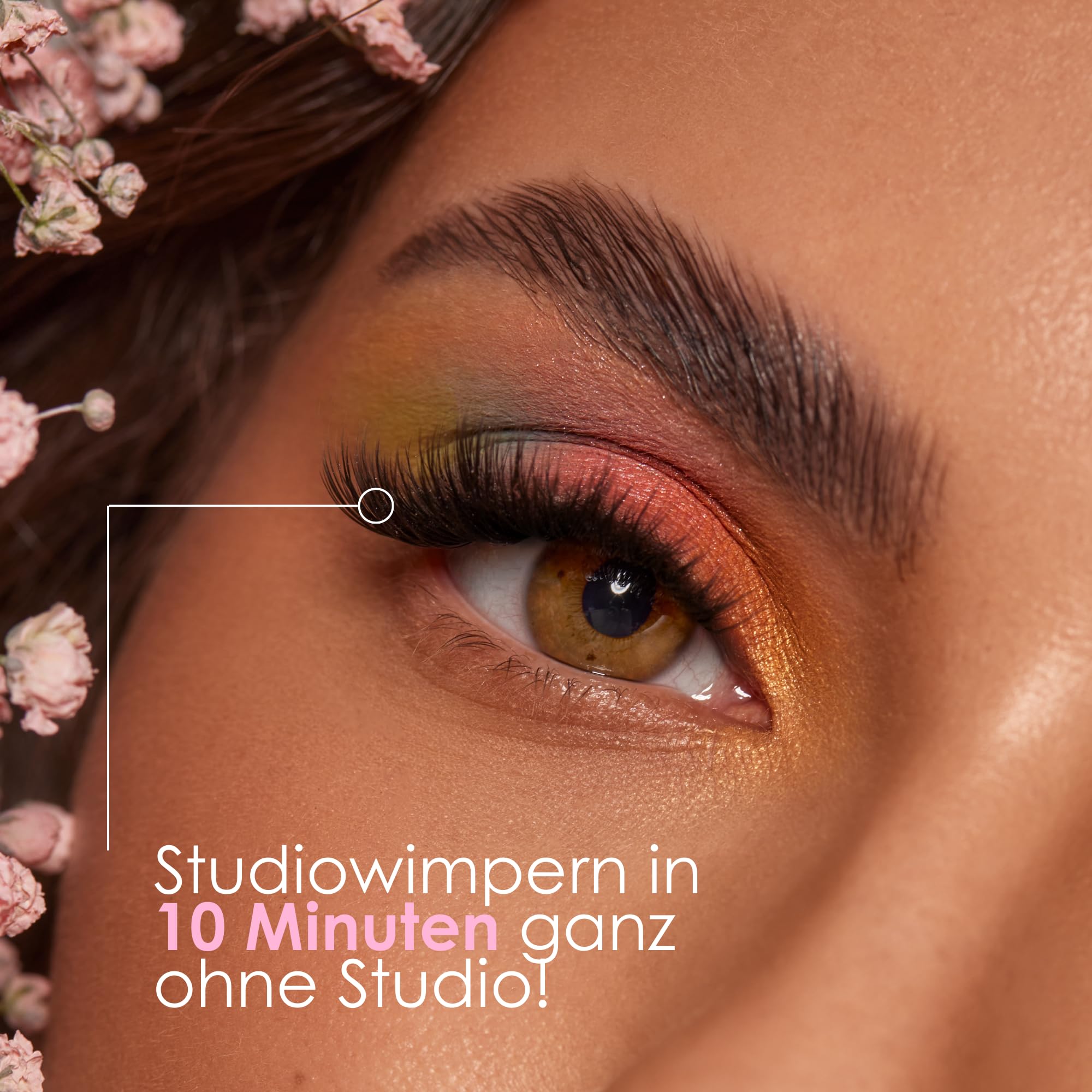 AYLASHES - DIY Wimpernextensions Starter Set Pretty Women | 6 Paar Wimpern, Applikator, Wimpernkleber, Top Coat Sealer transparent, Lash Remover | Wimpern DIY Set für zu Hause | bis zu 7 Tage Halt