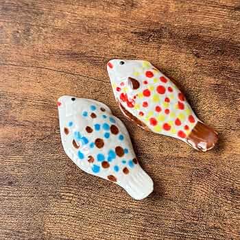 ベトナム Bat Trang焼き　ペアセット ライスボウル　箸置き 2×2 ベトナム Bat Trang焼き ペアセット ライスボウル 箸置き 2×2