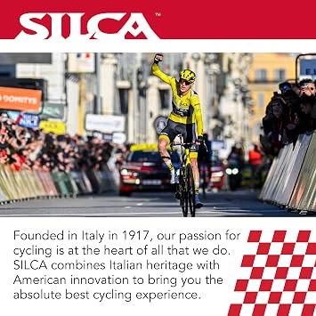 SILCA ELETTRICO Electric Bike Pump - Digital Bicycle Tire Pump with Auto Shut-Off, USB-C Rechargeable, Ultra-Light & TSA-Compliant for Travel - Universal Compatibility