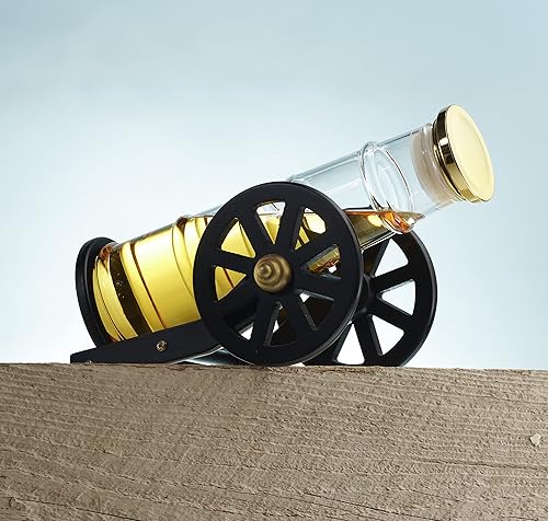 Miniatura 4 de Godinger Decantador de whisky, decantador de licor de cañón, juego de regalo de whisky, regalos para hombres