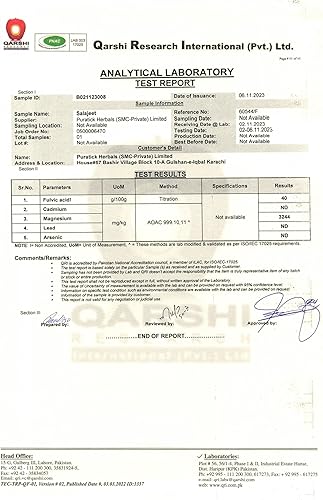 Miniatura 6 de Shilajit Resina orgánica de 600 mg  Suplemento Shilajit puro del Himalaya de grado A+ contiene ácido fúlvico y más de 85 minerales traza  Mezcla
