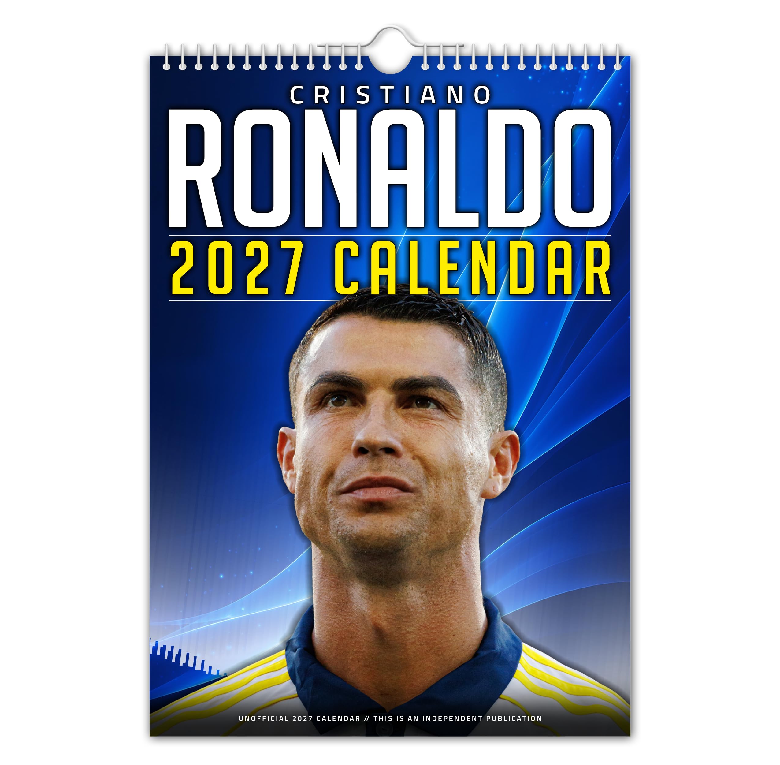 The Calendar King // Cristiano Ronaldo - Wandkalender 2026 (vollfarbig, A3-Größe)