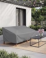 Vista 7 de Vailge Funda para sofá de patio resistente, 100% impermeable, para sofá de 3 plazas, fundas para muebles de patio con ventilación y asa, 85 pulgadas