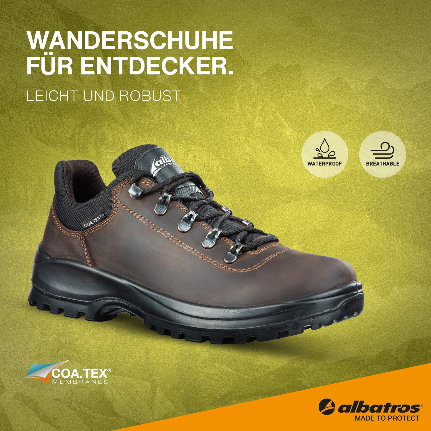 Albatros Eiger CTX Low Trekkingschuh Gr. 44