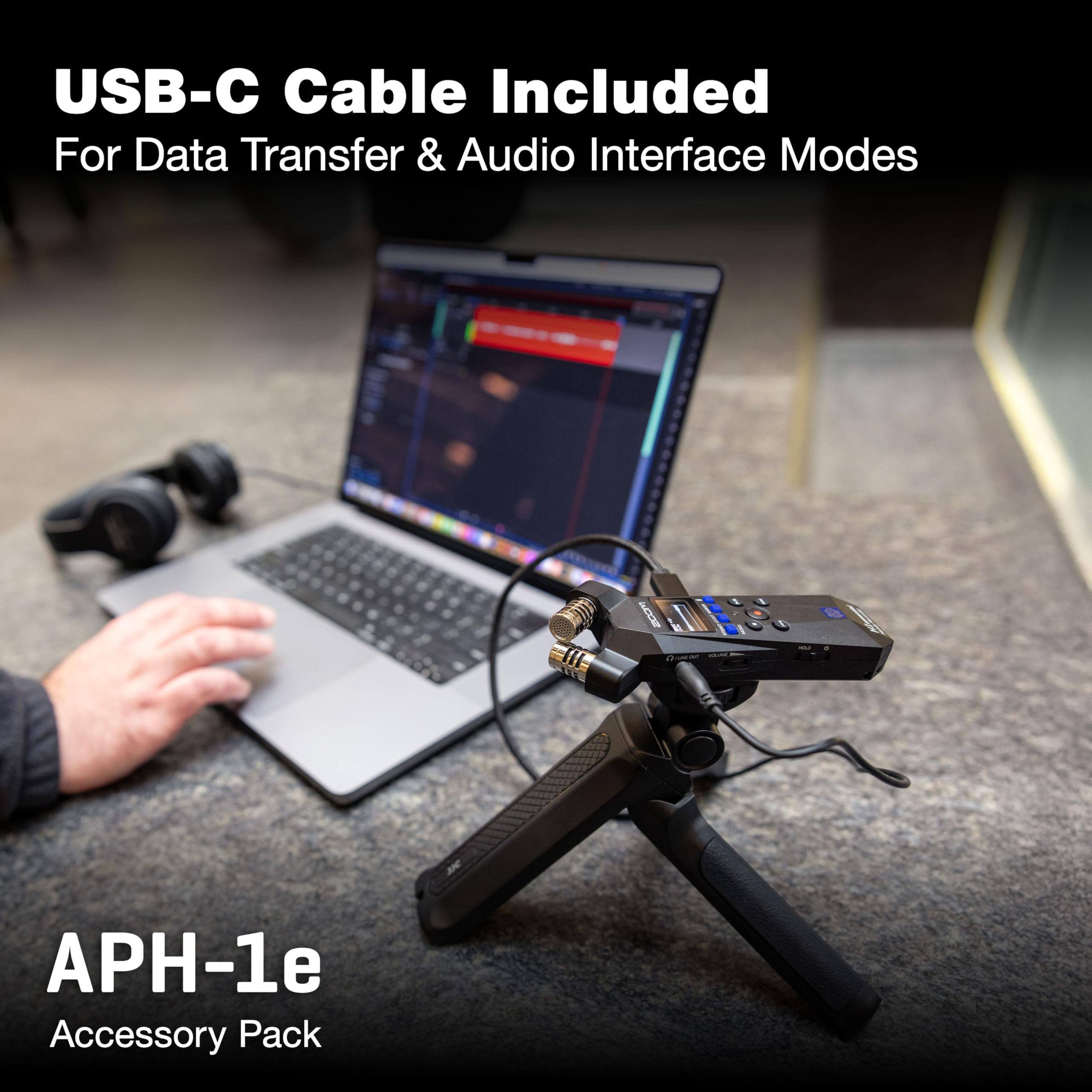 Amazon.com: Zoom APH-1e Accessory Pack for H1 Essential with