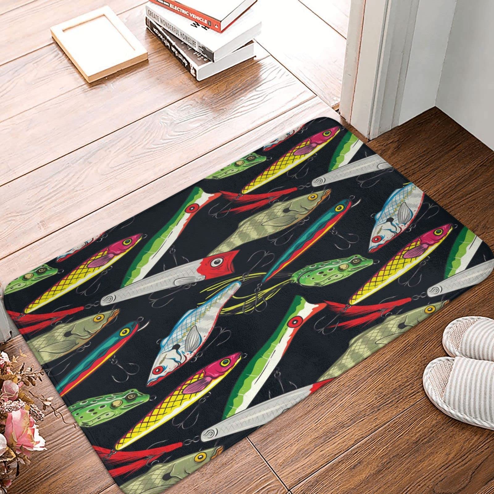 鯉カーペット 50×80cm 魚カーペット 池カーペット ラグ 玄関マット 鯉カーペット 50×80cm 魚カーペット 池カーペット ラグ 玄関マット の