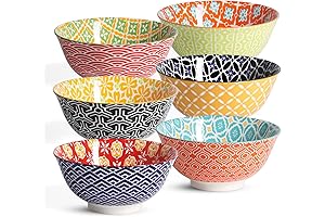 Colorful Ceramic Cereal Bowls