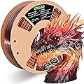 OVV3D Pla Filament 1.75 +/- 0.02 mm, 3D Printer Filament Pla Black, Red, Gold, Gradient Silk, 1 kg / 2.2 lbs